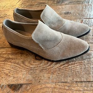 Free People Slip-on Leather Loafer Shoes “Brady” sz 9.5/41 Euro